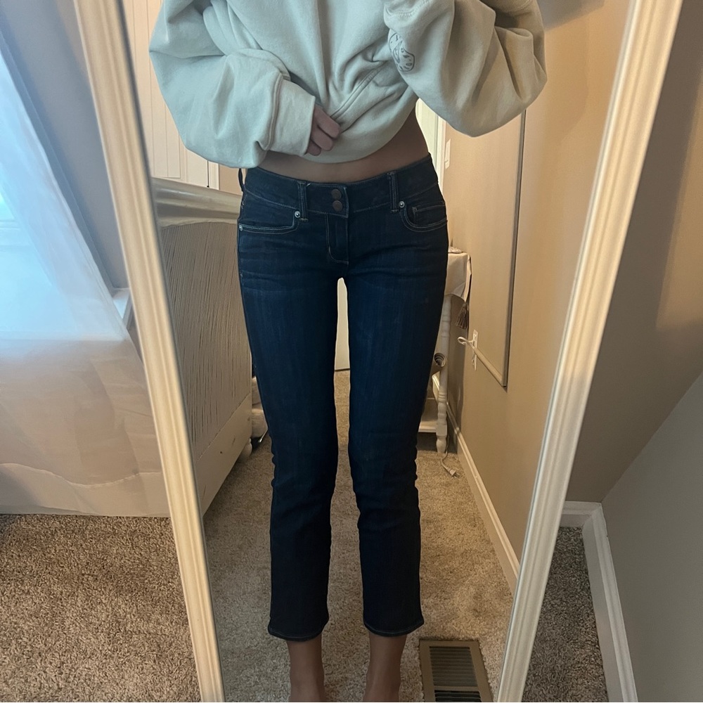 Low rise jeans